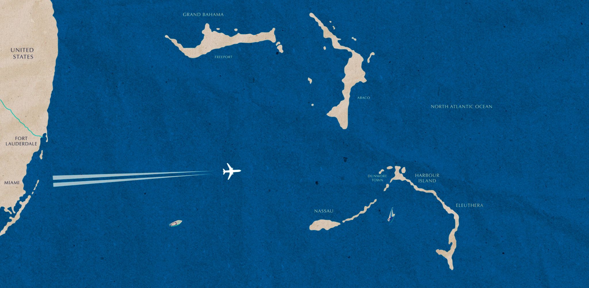 Map to Harbour Island
