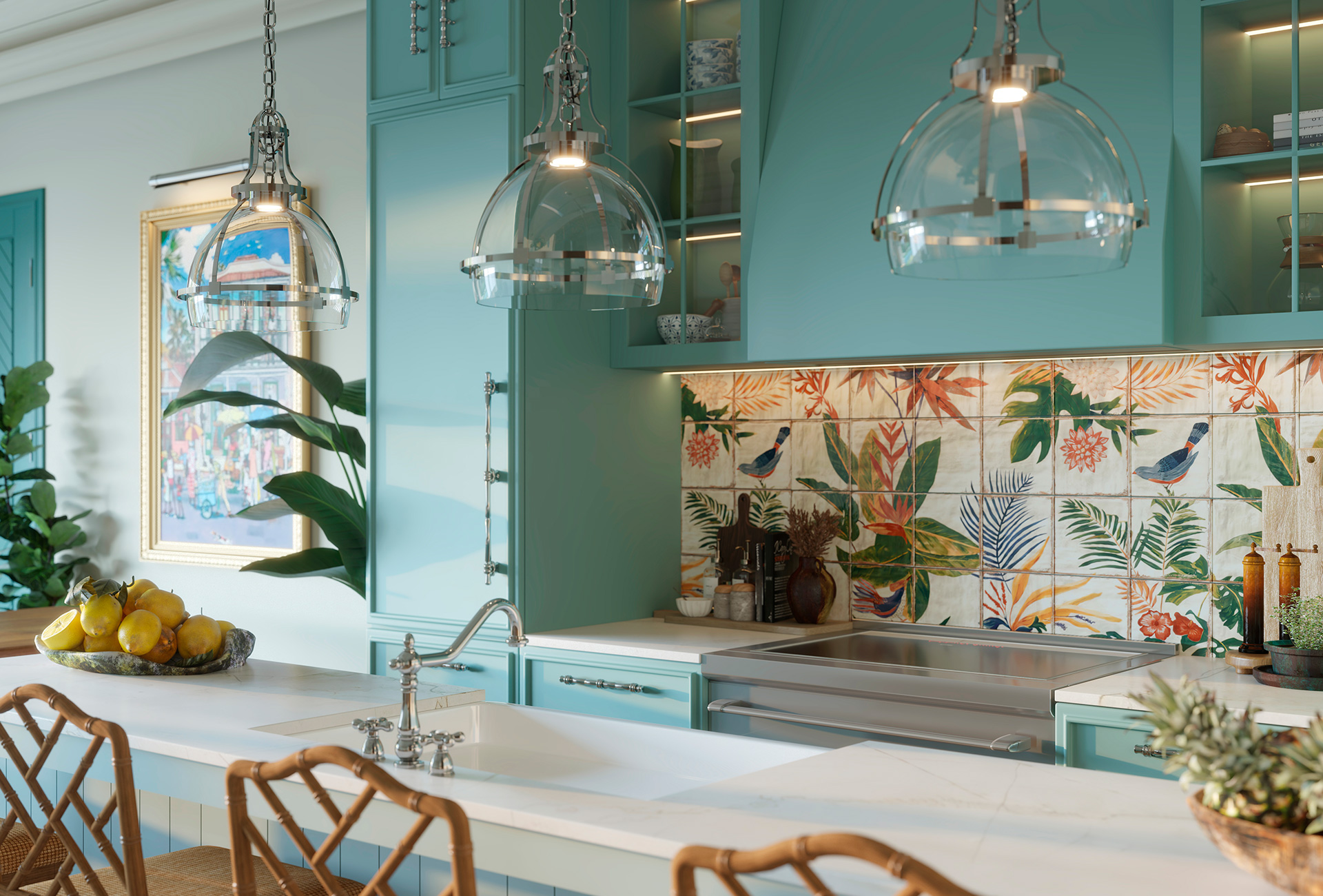 Briland Club kitchen