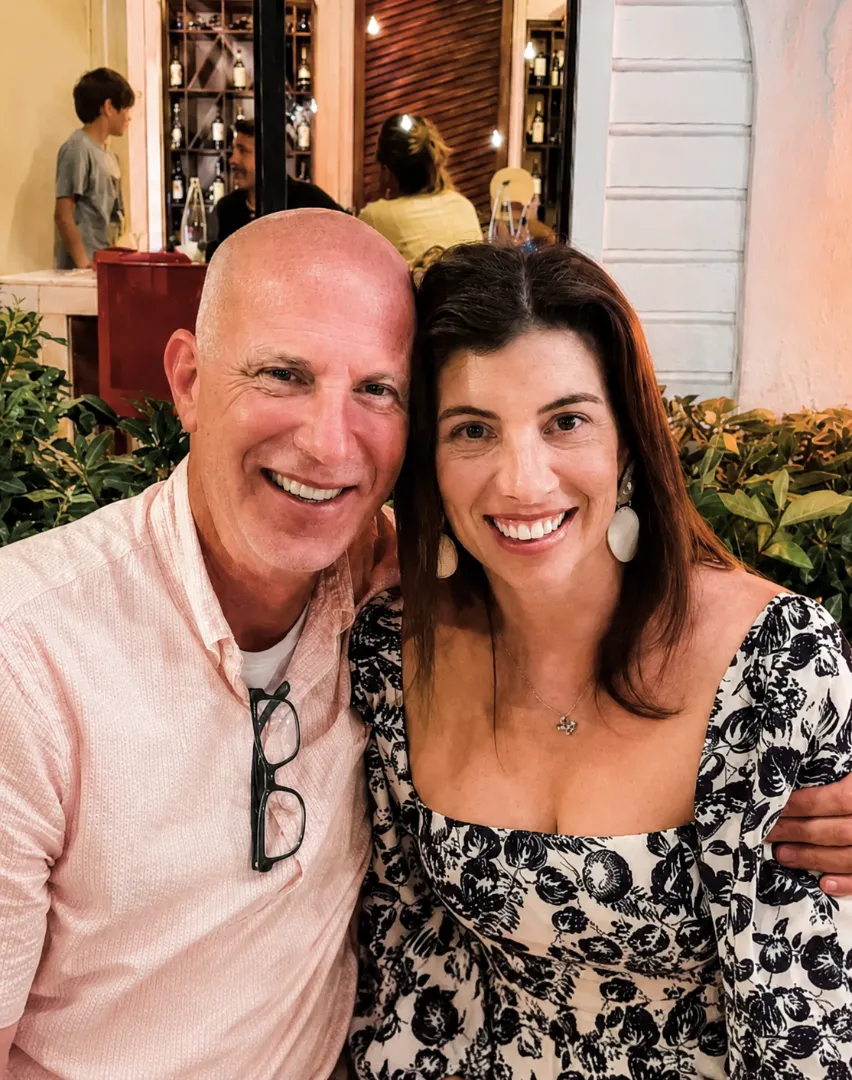 Michael Wiener with his daughter, Melanie Wiener